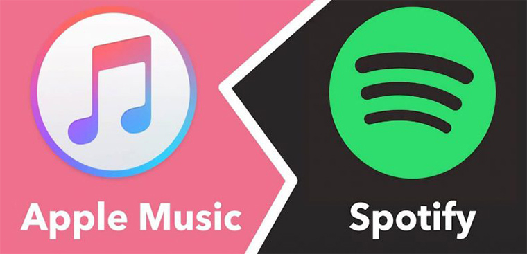 Sử dụng Spotify và Apple Music